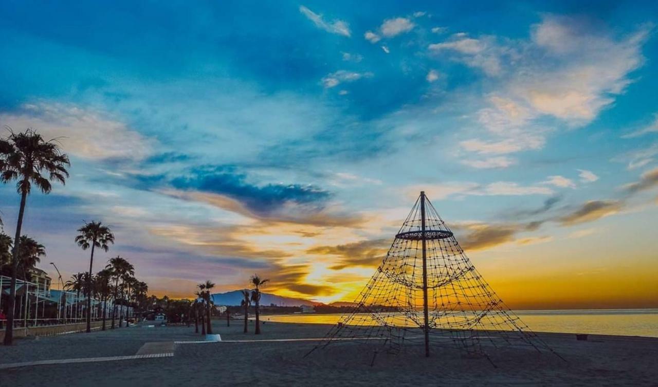 First Line Beach Sea View Estepona Bagian luar foto
